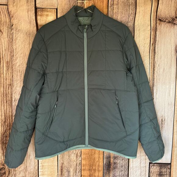 Lululemon Jacket Route Ready Lightweight Gray Insulated Primaloft Men's Medium - Picture 1 of 8